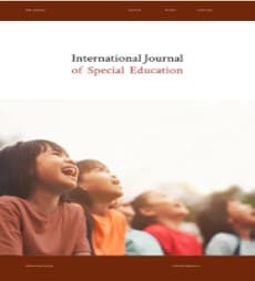 International Journal Of Special Education cover image